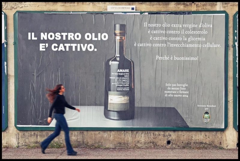 “Il nostro olio è cattivo”. La grande svolta nella comunicazione di prodotto